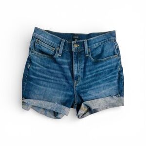 Women's J.Crew Classic Denim Blue Jean Shorts Size: 27